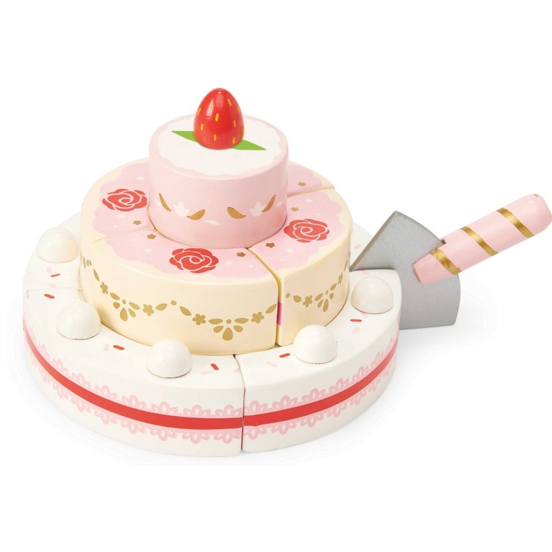 Wedding cake a la fraise - Le toy van