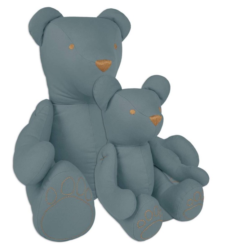 Coussin ted bear ice blue - Numero 74