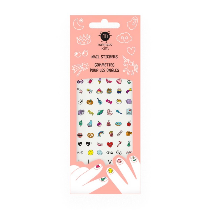 72 gommettes ongles magic - Nailmatic kids