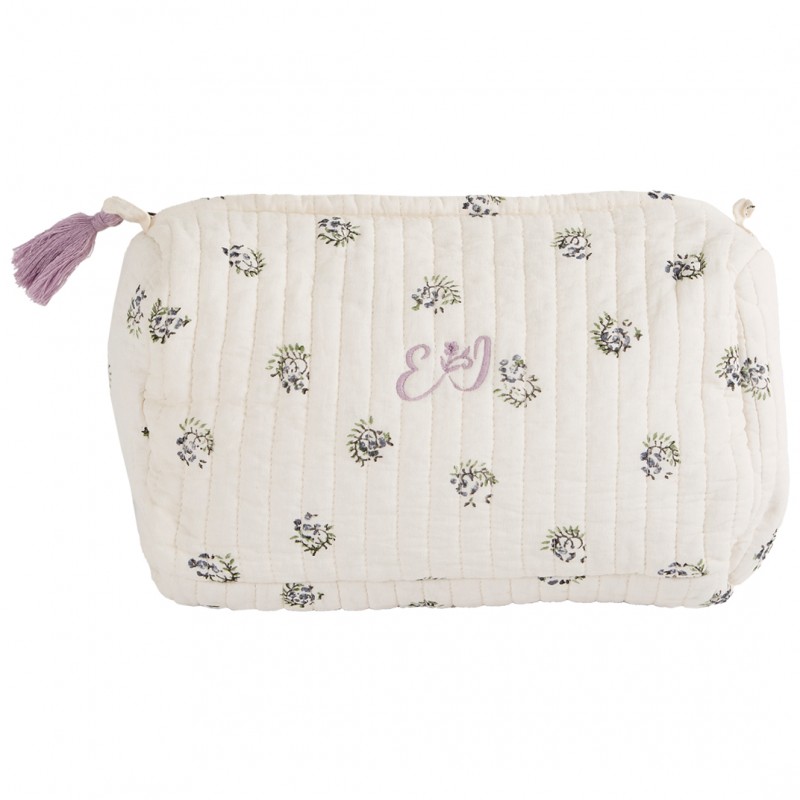 Trousse de toilette groseille - Emile et ida