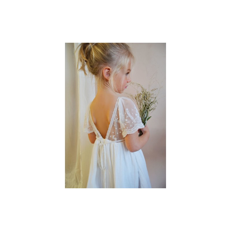 Robe salome blanc - Les petits inclassables