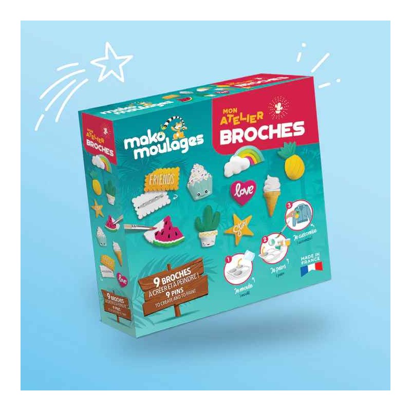 Atelier broches mako moulages - Mako moulages