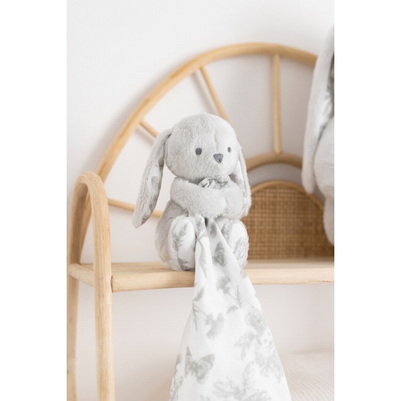 Doudou lapin toile de jouy - Tartine et chocolat