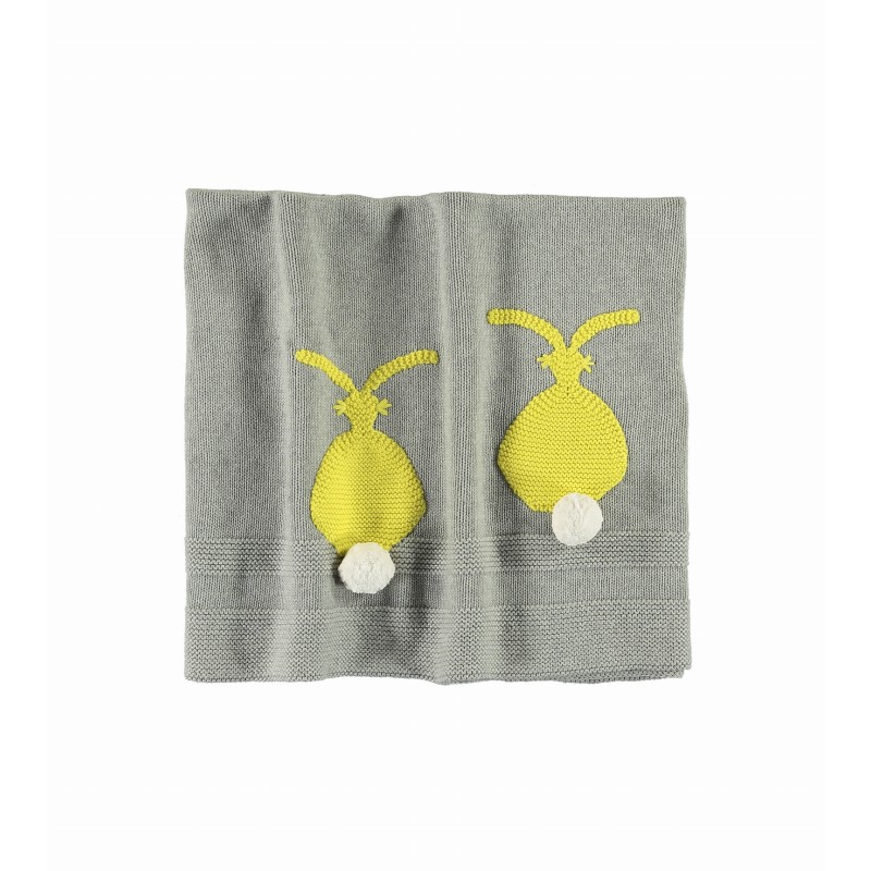 Couverture lapins jaunes - Stella mccartney kids