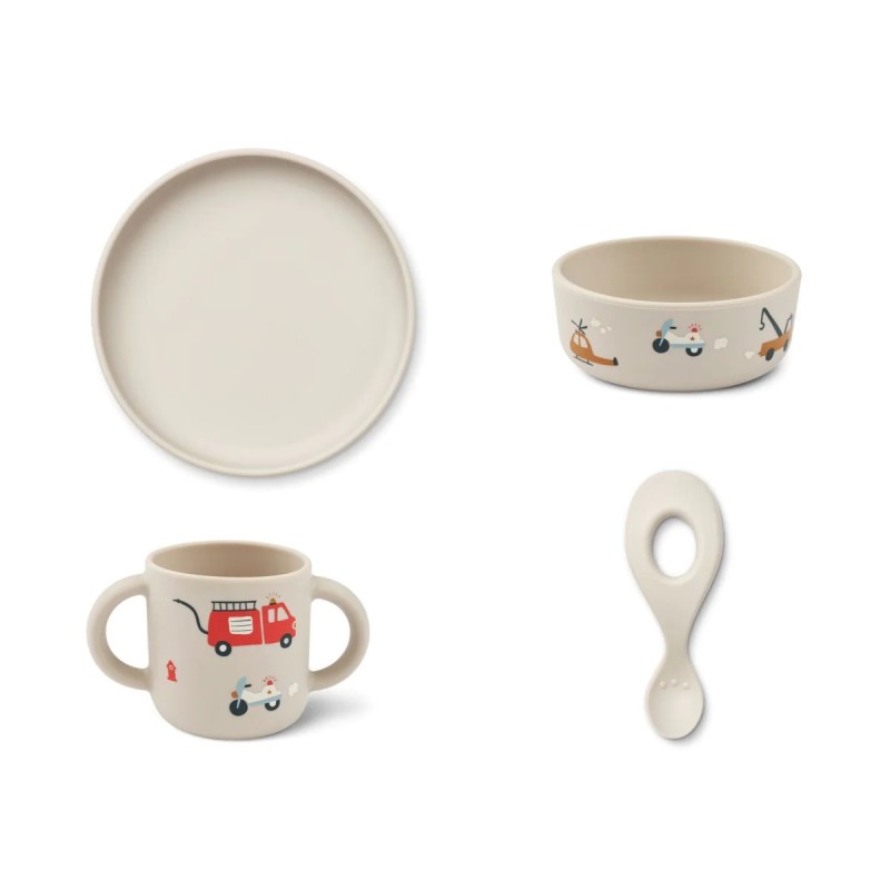 Coffret repas vivi printed - Liewood