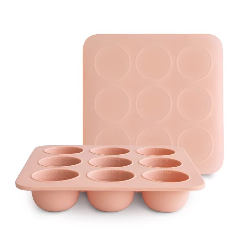 Baby food freezer tray blush - Mushie