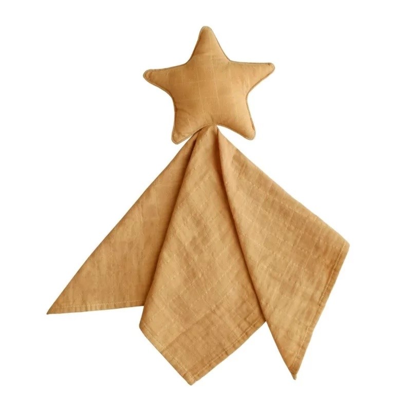 Doudou lange star fall yellow - Mushie