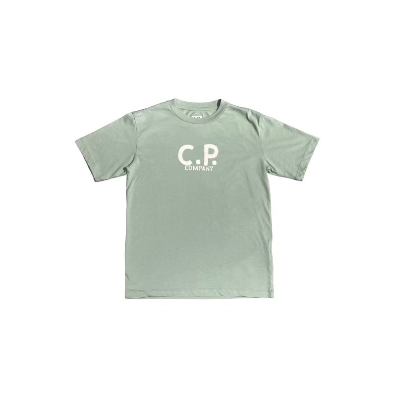 T-shirt cp motif sage green - Cp company