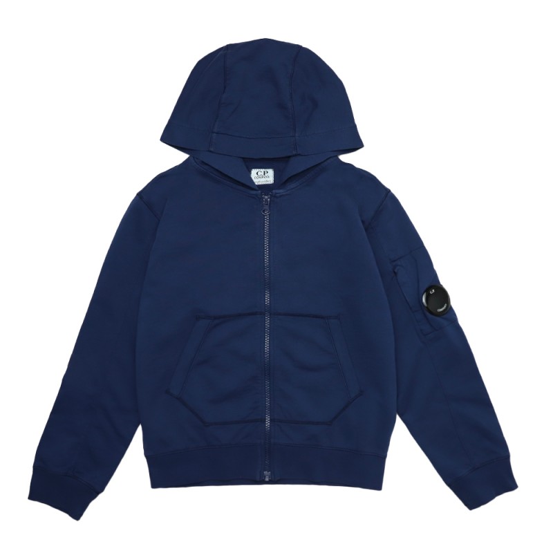 Sweatshirt zippe capuche blue - Cp company