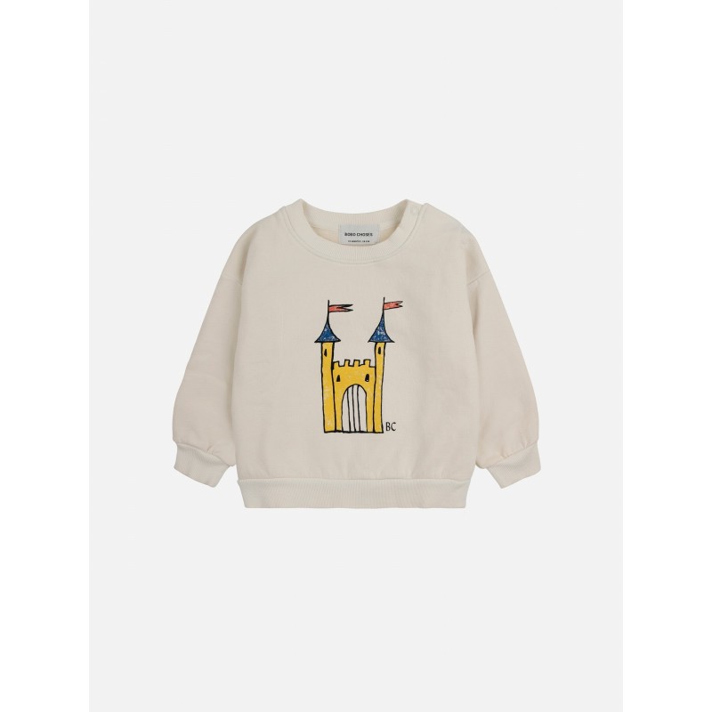 Sweatshirt baby castle faraway - Bobo choses