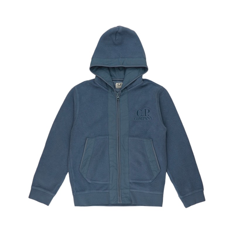 Sweatshirt zippe capuche flint - Cp company