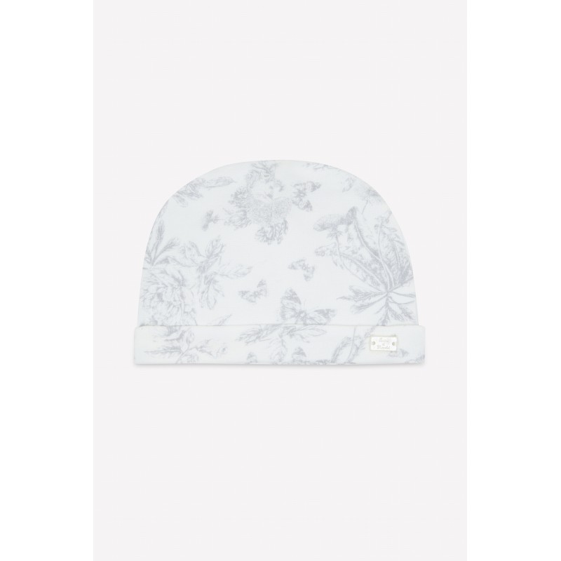 Bonnet toile de jouy gris - Tartine et chocolat