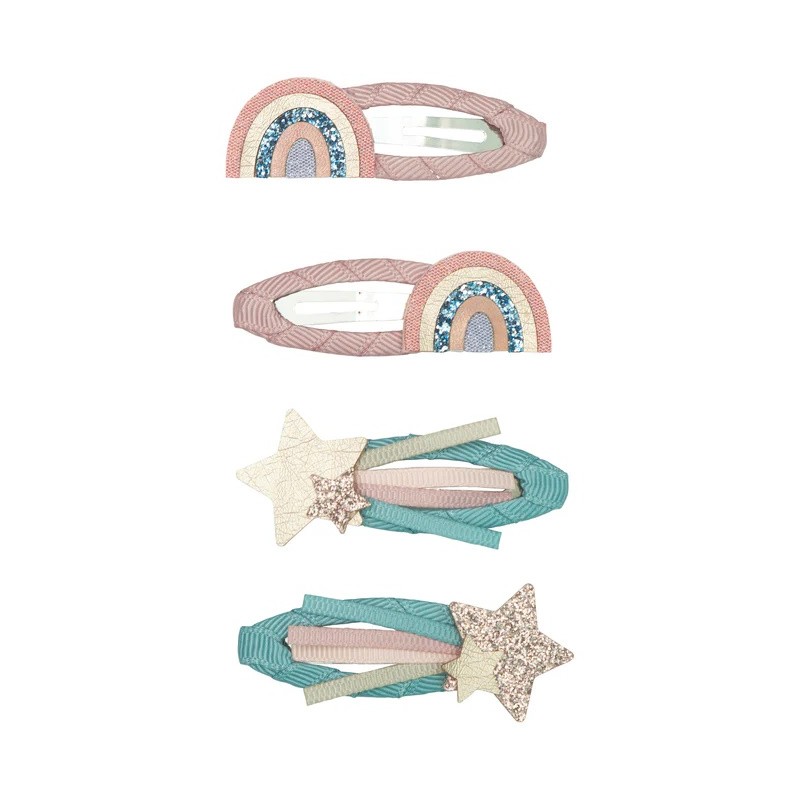 Barrettes rainbow stars - Mimi & lula