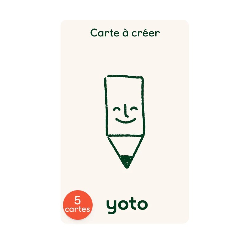 Faire ses propres cartes - Yoto