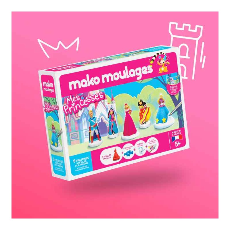 Moulages mes princesses - Mako moulages