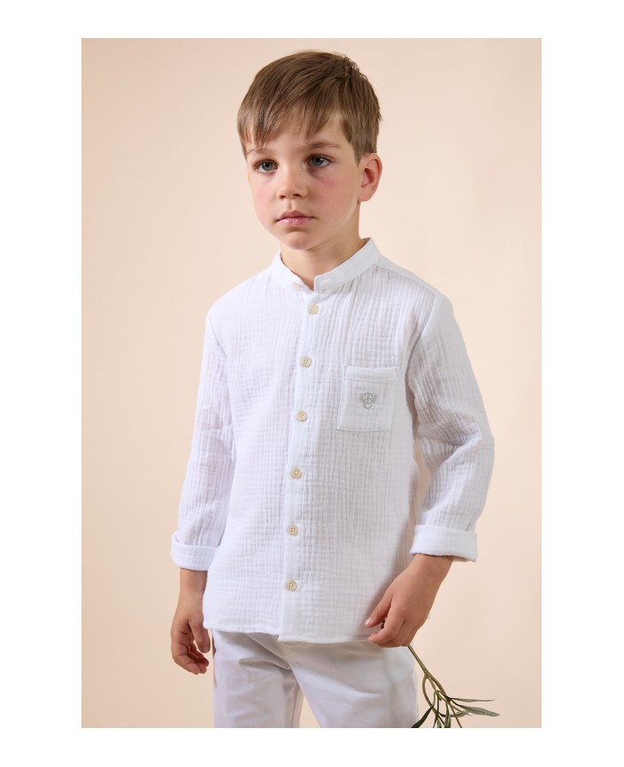 Chemise blanche coton - Tartine et chocolat