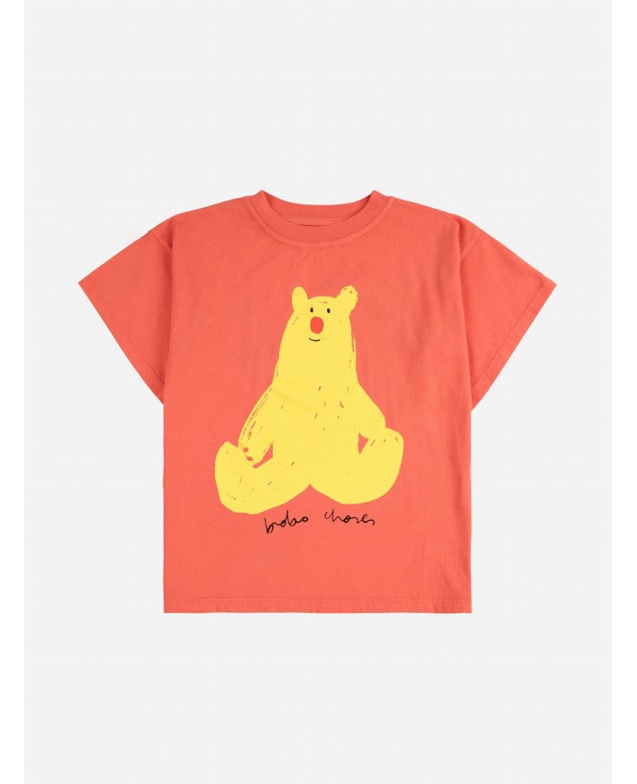 T-shirt hug me bear - Bobo choses