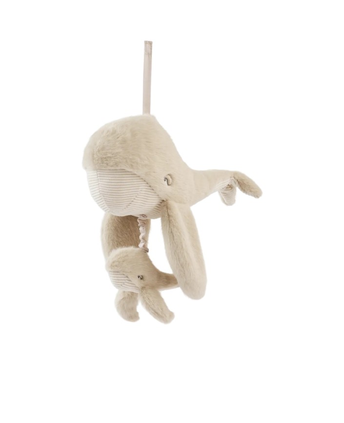 Peluche mobile baleine mist - Liewood