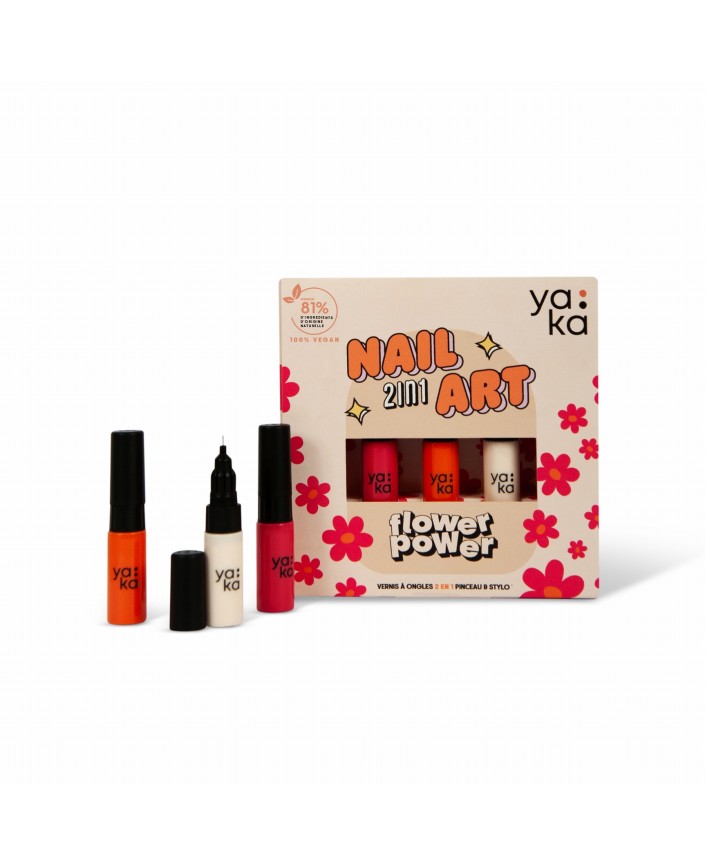 Coffret vernis a ongles 2 en 1 - Yaka